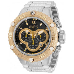 Invicta Men's Chronograph Watch - Subaqua Noma VI Black and Gold Dial Bracelet | 31574