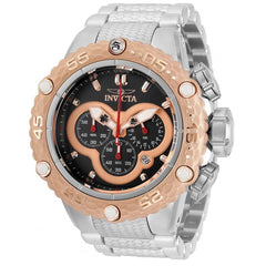 Invicta Men's Chronograph Watch - Subaqua Noma VI Black and Rose Gold Dial | 31573