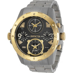 Invicta Men's Chronograph Watch - U.S. Army TT Silver and Yellow Gold Case | 31971