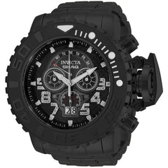 Invicta Men's Diamond Watch - Shaq Rotating Bezel Black Dial Bracelet | 33731