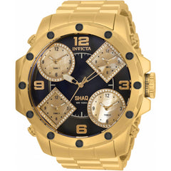 Invicta Men's Diamond Watch - Shaq Yellow Gold Stainless Steel Bracelet | 33867