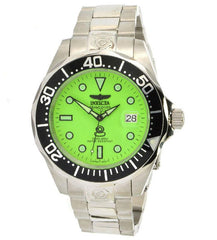 Invicta Men's Grand Diver Automatic Watch - Green Dial Stainless Steel Dive | 10641