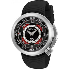 Invicta Men's Japanese Quartz Watch - Corduba Black Silicone Rubber Strap | 34550