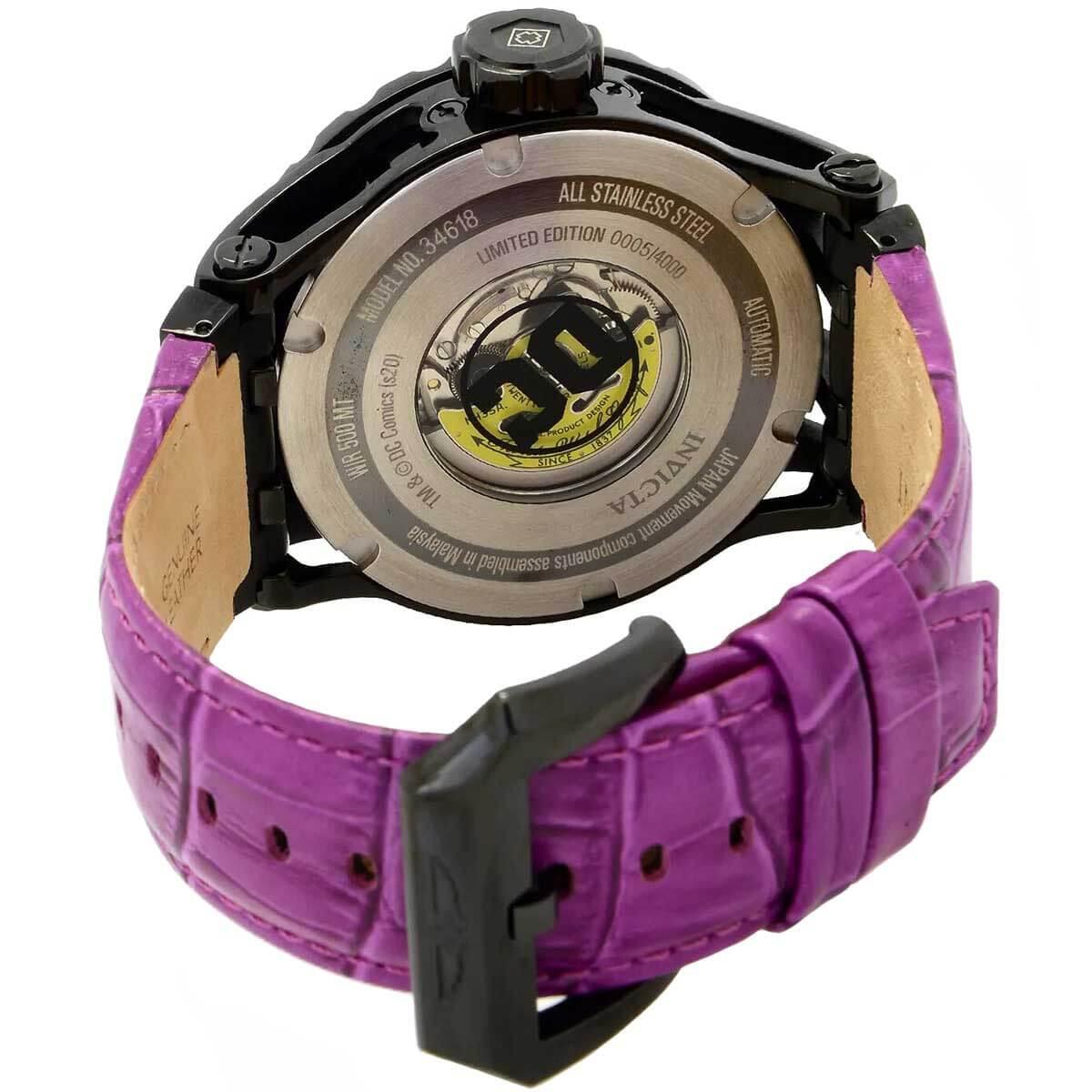 invicta purple men's watch