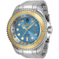 Invicta Men's Japanese Quartz Watch - Hydromax Light Blue and Silver Dial Dive | 35145