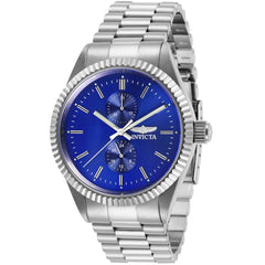 Invicta Men's Japanese Quartz Watch - Specialty Blue Dial Steel Bracelet | 29420