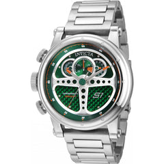Invicta Men's Lefty Watch - S1 Rally Green Dial Stainless Steel Bracelet | 30577
