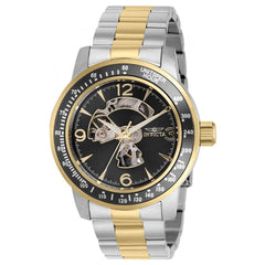 Invicta Men's Mechanical Watch - Specialty Skeleton Dial Two Tone Bracelet | 38560