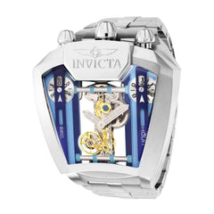 Invicta Men's Mechanical Watch - Speedway Light Blue Dial Silver Tone Case | 35455