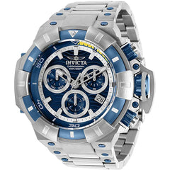 Invicta Men's Quartz Chronograph Watch - Akula Blue and Silver Dial | 31867