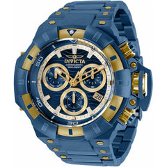 Invicta Men's Quartz Watch - Akula Chronograph Blue and Yellow Gold Bracelet | 31869