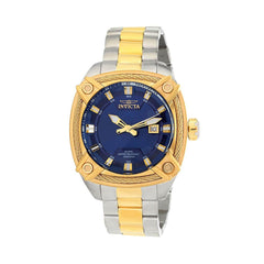 Invicta Men's Quartz Watch - Bolt Blue Dial Two Tone Stainless Steel Bracelet | 31360