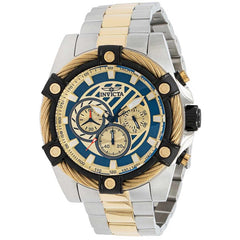 Invicta Men's Quartz Watch - Bolt Chrono Two Tone Stainless Steel Bracelet | 38957