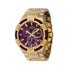 Invicta Men's Quartz Watch - Bolt Chronograph Yellow Gold Steel Bracelet | 40911