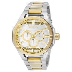 Invicta Men's Quartz Watch - Bolt Silver Tone and Gold Tone Dial Bracelet | 31832
