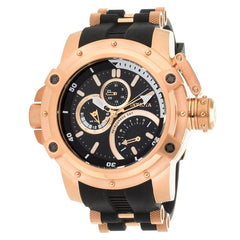 Invicta Men's Quartz Watch - Coalition Forces Black and Rose Gold Strap | 30390