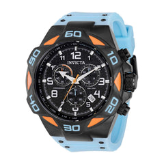 Invicta Men's Quartz Watch - Coalition Forces Chronograph Blue and Black Strap | 36704