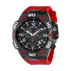 Invicta Men's Quartz Watch - Coalition Forces Chronograph Red and Black Strap | 36703