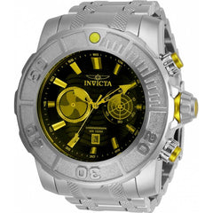 Invicta Men's Quartz Watch - Coalition Forces Chronograph Silver Bracelet | 33320