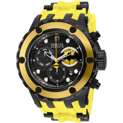 Invicta Men's Quartz Watch - DC Comics Batman Chrono Black and Yellow Dial | 32787