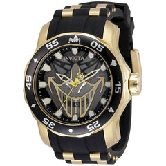 Invicta Men's Quartz Watch - DC Comics Joker Black and Yellow Gold Strap | 35609