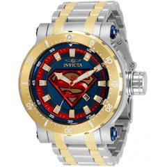 Invicta Men's Quartz Watch - DC Comics Superman Two Tone Steel Bracelet | 32702