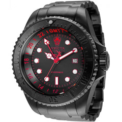 Invicta Men's Quartz Watch - Hydromax Black Dial Stainless Steel Bracelet | 34146