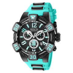 Invicta Men's Quartz Watch - Jason Taylor Chronograph Green and Black Strap | 40448