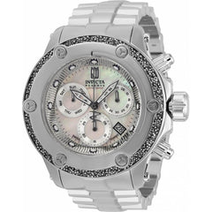 Invicta Men's Quartz Watch - Jason Taylor Chronograph MOP Dial SS Bracelet | 34276