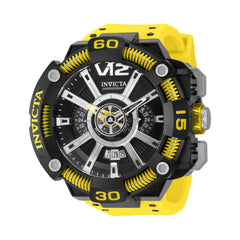 Invicta Men's Quartz Watch - JM Correa Dual Time Yellow and Black Strap | 37659