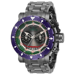 Invicta Men's Quartz Watch - Joker Chrono Gunmetal Stainless Steel Bracelet | 32906