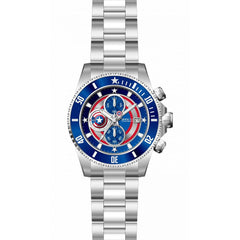 Invicta Men's Quartz Watch - Marvel Captain America Chronograph Bracelet | 34622