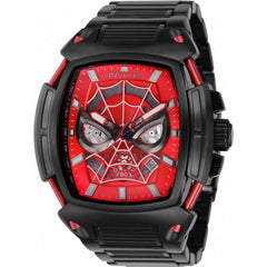 Invicta Men's Quartz Watch - Marvel Spiderman Chronograph Black Bracelet | 37613