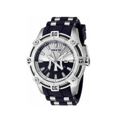 Invicta Men's Quartz Watch - MLB New York Yankees Steel and Rubber Strap | 43276