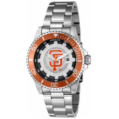 Invicta Men's Quartz Watch - MLB San Francisco Giants Rotating Bezel Steel | 43477
