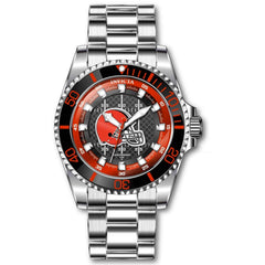 Invicta Men's Quartz Watch - NFL Cleveland Browns Dark Orange and Black Dial | 43328