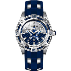 Invicta Men's Quartz Watch - NFL Dallas Cowboys Blue and Silver Tone Strap | 43323