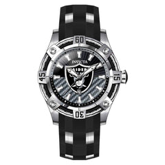 Invicta Men's Quartz Watch - NFL Las Vegas Raiders Grey and Black Dial Strap | 42066