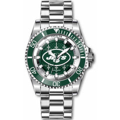 Invicta Men's Quartz Watch - NFL New York Jets Green and White Dial Bracelet | 43331