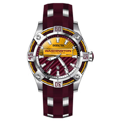 Invicta Men's Quartz Watch - NFL Washington Commanders Dark Red, Yellow Dial | 42069