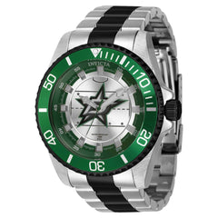 Invicta Men's Quartz Watch - NHL Dallas Stars Green and Black Rotating Bezel | 42249