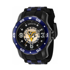 Invicta Men's Quartz Watch - NHL Pittsburgh Penguins Black and White Dial | 42646