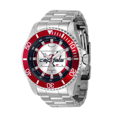 Invicta Men's Quartz Watch - NHL Washington Capitals Silver Steel Bracelet | 42258