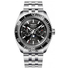 Invicta Men's Quartz Watch - Pro Diver Black Dial Rotating Bezel Bracelet | 33558