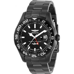 Invicta Men's Quartz Watch - Pro Diver Black IP Stainless Steel Bracelet | 33426