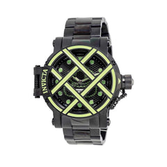 Invicta Men's Quartz Watch - Pro Diver Black Stainless Steel Bracelet | 37356