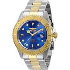 Invicta Men's Quartz Watch - Pro Diver Blue Dial Two Tone Bracelet | 29949