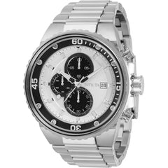 Invicta Men's Quartz Watch - Pro Diver Chronograph Black and White Dial | 33344