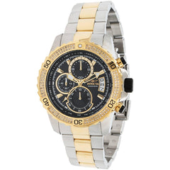 Invicta Men's Quartz Watch - Pro Diver Chronograph Date Display TT Bracelet | 38000