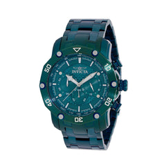 Invicta Men's Quartz Watch - Pro Diver Chronograph Green Glass Fiber Bracelet | 40676